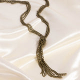 Ignited Industry - Brass Necklace - Paparazzi Accessories