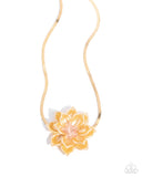 banquet-blossom-yellow-necklace-paparazzi-accessories