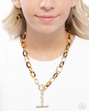 Smooth Season - Brown Necklace - Paparazzi Accessories