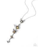 aerial-addition-yellow-necklace-paparazzi-accessories