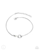 affectionate-assertion-white-anklet-paparazzi-accessories