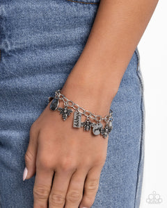 Compassionate Charm - Silver Bracelet - Paparazzi Accessories