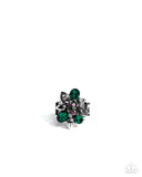 carefree-corsage-green-ring-paparazzi-accessories