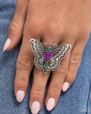 Adolescent Aerial - Purple Ring - Paparazzi Accessories