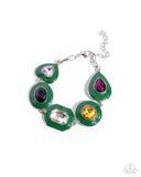 glazed-guest-green-bracelet-paparazzi-accessories