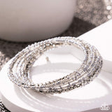 Best Way to Unwind - Silver Bracelet - Paparazzi Accessories