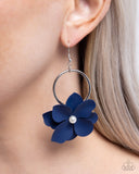 One of a Kind Charisma - Blue Earrings - Paparazzi Accessories