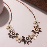 Springtime Song - Copper Necklace - Paparazzi Accessories