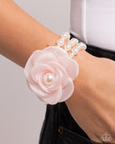 Feminine Mystique - Pink Bracelet - Paparazzi Accessories