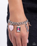 Valentines Variety - Pink Bracelet - Paparazzi Accessories