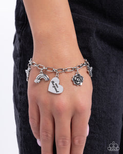 Positive Outlook - Silver Bracelet - Paparazzi Accessories