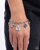 Positive Outlook - Silver Bracelet - Paparazzi Accessories