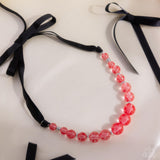 Lace Maker - Red Necklace - Paparazzi Accessories