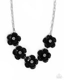 flower-chain-black-necklace-paparazzi-accessories