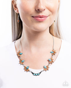 Substantial Stone - Brown Necklace - Paparazzi Accessories