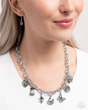 Good Luck To You - White Necklace - Paparazzi Accessories