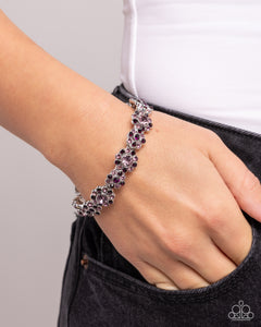 Done and Dusted - Purple Bracelet - Paparazzi Accessories