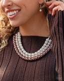 Promising Promenade - Brown Necklace - Paparazzi Accessories