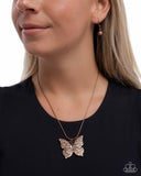 Magical Metamorphosis - Copper Necklace - Paparazzi Accessories