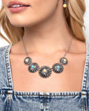 Palm Tree Promenade - Yellow Complete Look  - Paparazzi Accessories