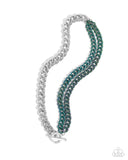 Iridescent Icon - Green Complete Look  - Paparazzi Accessories