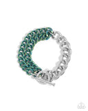Iridescent Icon - Green Complete Look  - Paparazzi Accessories