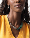Iridescent Icon - Green Complete Look  - Paparazzi Accessories