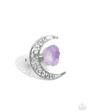 Crescent Charm - Purple Complete Look  - Paparazzi Accessories