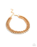 Excessive Embellishment - Gold Complete Look  - Paparazzi Accessories