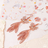 Fairy Dust - Copper Earrings - Paparazzi Accessories