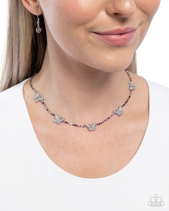FANCIFUL of Life - Purple Necklace - Paparazzi Accessories