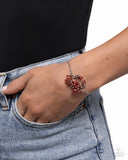 CRAB Walk - Red Bracelet - Paparazzi Accessories
