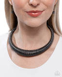 Subtle Selfie - Black Necklace - Paparazzi Accessories