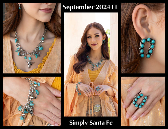 Simply Santa Fe -Complete Trend Blend - September 2024 Fashion Fix - Paparazzi Accessories