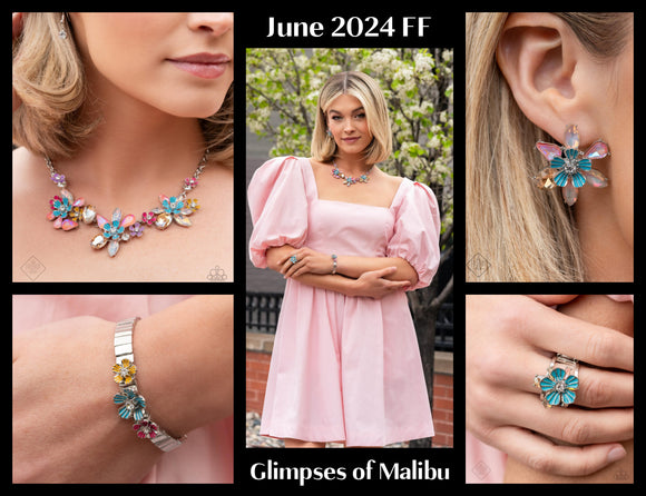 Glimpses of Malibu - Complete Trend Blend - June 2024 Fashion Fix - Paparazzi Accessories