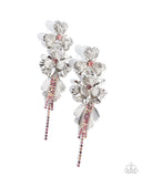 Classical Cadenza - Multi Post Earrings - Paparazzi Accessories