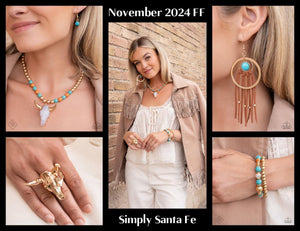 Simply Santa Fe - Complete Trend Blend - November 2024 Fashion Fix  - Paparazzi Accessories