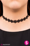 **BLACK DIAMOND PRE-ORDER** Daisy Love - Black Choker Necklace - Paparazzi Accessories