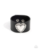 Decorated Debut - Black Bracelet - Paparazzi Accessories