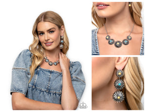 Palm Tree Promenade - Yellow Complete Look  - Paparazzi Accessories