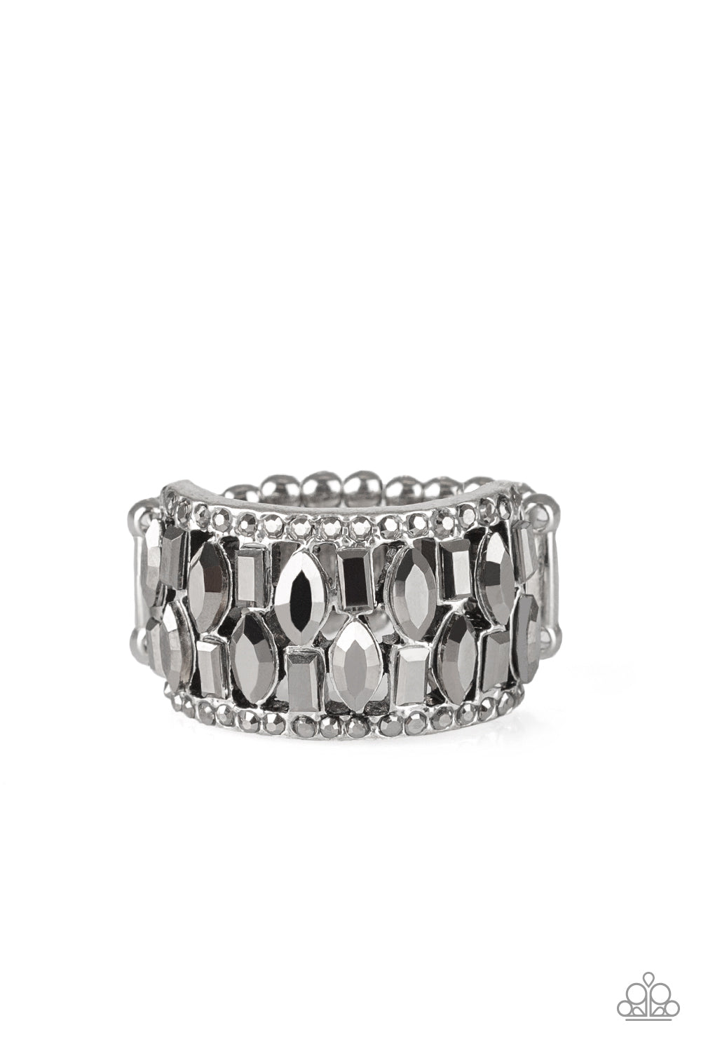 Treasure Trove Tribute - Silver Ring - Paparazzi Accessories