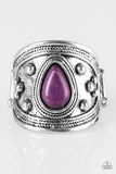 sonoran-sands-purple-ring-paparazzi-accessories