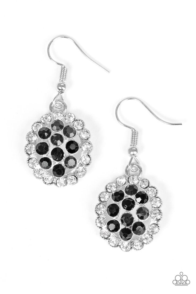 Runway Ready - Black Earrings - Paparazzi Accessories – Bedazzle Me ...