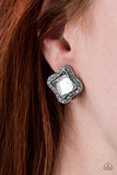 royal-fandom-white-clip-on-earrings-paparazzi-accessories