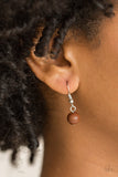 Pacific Piers - Brown Necklace - Paparazzi Accessories