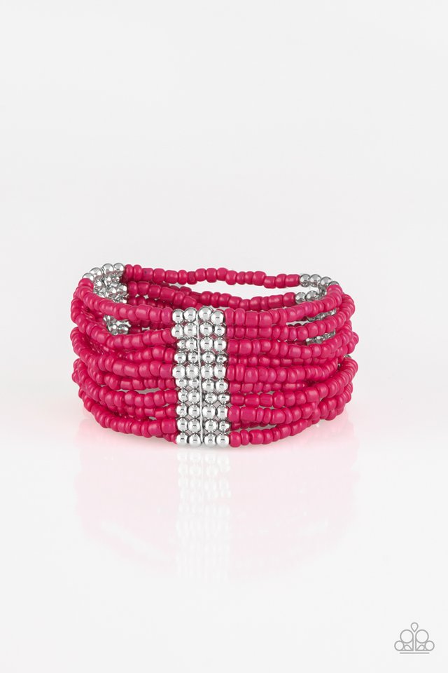 Outback Odyssey Pink Bracelet Paparazzi Accessories Bedazzle Me Pretty Mobile Fashion Boutique