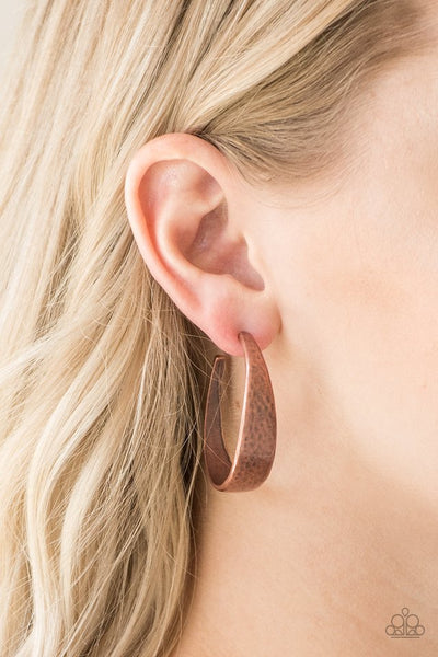 Copper hoops paparazzi store