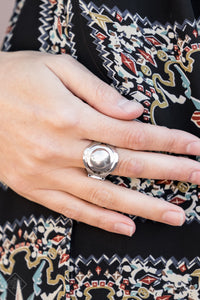 Metro Center - Silver Ring - Paparazzi Accessories