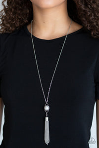 Diva Dance Party - Silver Necklace - Paparazzi Accessories