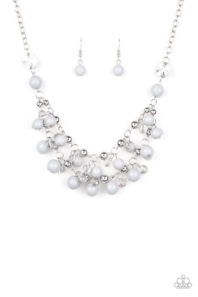 Seaside Soiree - Silver Necklace - Paparazzi Accessories – Bedazzle Me ...